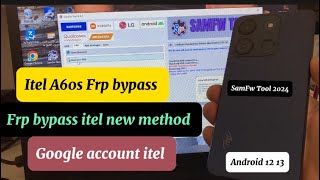 Itel A60s Frp bypass New method 🔥 Google Account itel Android 12 13 [upl. by Yelsgnik139]