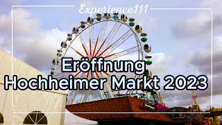 Eröffnung Hochheimer Markt 2023 [upl. by Wearing724]