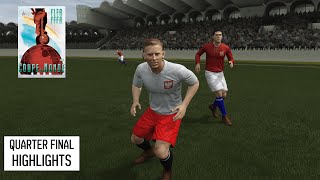 1938 World Cup Quarter Final Highlights  Historic Football Simulation [upl. by Leland747]