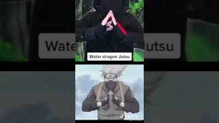 Hand signs for Byacugan actiation  Fireball Jutsu  Water dragon Jutsu  Reaper death seal [upl. by Allesiram]