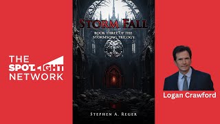 Storm Fall Book Three of the Stormsong Trilogy by Stephen A Reger on Spotlight TV with Logan [upl. by Utir]