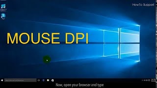 How To Check Mouse DPI Tutorial [upl. by Johna544]