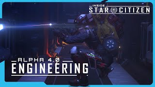 Inside Star Citizen Alpha 40  Engineering [upl. by Fulbert]