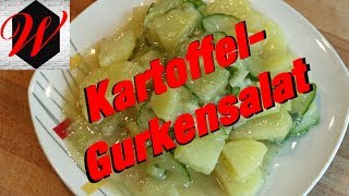 KartoffelGurkensalat einfach und lecker [upl. by Elyod]