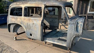 1947 Chevy Carryall body and parts [upl. by Kalam]