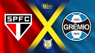 SÃO PAULO X GRÊMIO  AO VIVO COM IMAGENS  BRASILEIRÃO  17072024 [upl. by Elamrej64]