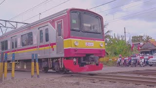 Perlintasan Kereta Api Stasiun Sudimara [upl. by Tihom]