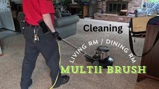 Routine LR  DR VLM Cleaning Using The Multii Brush [upl. by Amlev]