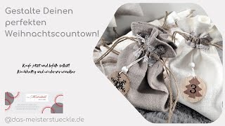 Gestalte Deinen perfekten Weihnachtscountown [upl. by Dabbs766]