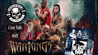 WARKINGS BLACK DOG in der Scream For Metal LiveShow [upl. by Tsenre]