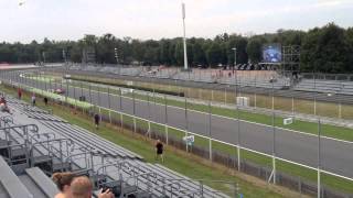 The view from Grandstand 21E near Parabolica at Monza 2014 Italian Formula 1 Grand Prix [upl. by Denten]