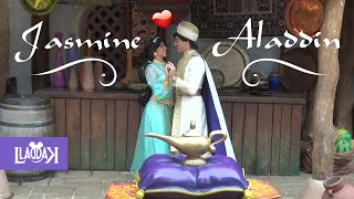 Aladdin and Jasmine 💖 Disneyland Paris [upl. by Sterling]