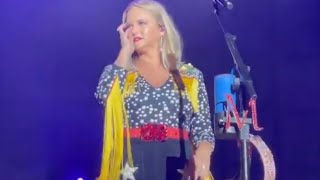 Miranda Lambert Gets Emotional During Show After Losing Her Beloved Dog [upl. by Noelopan345]