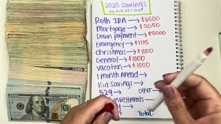 I Saved Over 36000 In 2023 Doing Savings Challenges Single Mom Income amp Budget [upl. by Aube177]