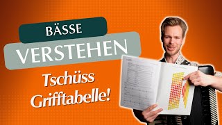 Akkordeon Bässe Grifftabelle verstehen  und nie wieder brauchen [upl. by Isnam]