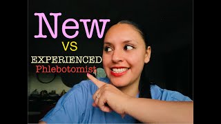 New VS Experienced PHLEBOTOMIST [upl. by Fenelia]