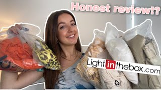 LIGHT IN THE BOX TRY ON HAUL  HONEST REVIEW [upl. by Downall823]