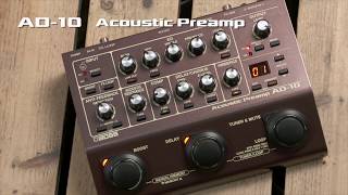 BOSS AD10 Acoustic Preamp [upl. by Eolcin561]