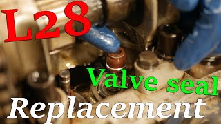 280Z Valve Seal Replacement  Most detailed video EVER [upl. by Rufe]