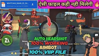 Free Fire Auto Headshot Config File🎯🌠 Macro Aimbot  No Recoil Regedit ‼️ Antiban VIP Script 👽🔥 [upl. by Annert]