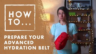 Advanced Skin Hydration Belt  Salomon How To [upl. by Floeter]