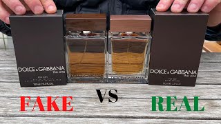 Fake vs Real Dolce amp Gabbana The One for Men 100 ML [upl. by Breana]