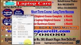 Bios Programming by Xeltek Super Pro 610P in LCIIT laptop Chip Level Institute in delhi nepal [upl. by Nuaj680]