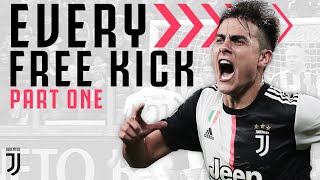 EVERY Juve Free Kick From 2015 to 2017  Dybala Pjanic Pogba amp Dani Alves  Juventus [upl. by Novyak]