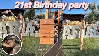 NATHALYS 21ST BIRTHDAY PARTY VLOG  WE PARTIED TIL 1 AM [upl. by Roy672]