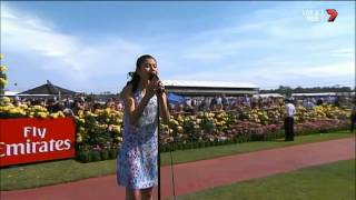 Marlisa Punzalan  Somewhere Over The Rainbow  Emirates Stakes Day 2014 [upl. by Toiboid]