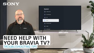 Sony  TV Troubleshooting Tips [upl. by Ahsinor]