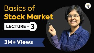 Basics Of Stock Market for Beginners Lecture 3 by CA Rachana Ranade [upl. by Akehsal]