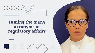 Advice on taming the many acronyms involved in regulatory affairs [upl. by Artimed]