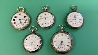 Setting and Winding Pocket Watches [upl. by Cthrine]