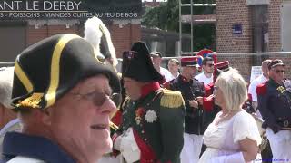 monceau sur sambre en lhonneur de SaintLouis de Gonzagues 7 juillet 2024 Marche Napoléonnienne [upl. by Lansing]