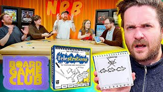 Lets Play TELESTRATIONS  Board Game Club [upl. by Hew]