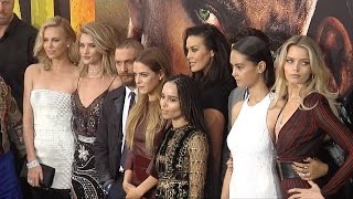 MAD MAX Fury Road LA Premiere Tom Hardy Charlize Theron Rosie HuntingtonWhitley [upl. by Culosio]