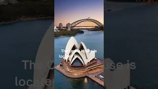 quotIconic Location The Sydney Opera House on Bennelong Point Overlooking Sydney Harbourquot [upl. by Alien150]