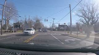 Drive Through Center Moriches NY Feb 6 2024 [upl. by Artus355]