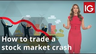 How to trade a stock market crash  How to trade with IG [upl. by Brosine]