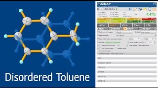 Toluene across a symmetry element FragmentDB [upl. by Atnas896]