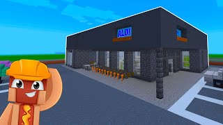 Wir bauen ein 🛒 ALDI in Minecraft  Minecraft Laden Bauanleitung Tutorial [upl. by Nnednarb]