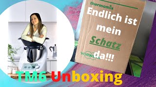 Thermomix TM6  Unboxing und die ersten Schritte [upl. by Atiuqam534]