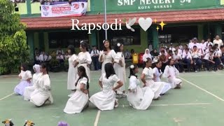 Rapsodi jkt48🤍✨🕊️ Dance cover [upl. by Eenej73]