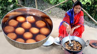 তুলতুলে নলেন গুড়ের রসগোল্লা বানানো আজ থেকে আরো সহজ ll Sponge Date Palm Jaggery Rasgulla [upl. by Morissa254]