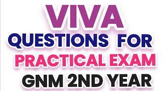 Gnm 2nd year viva questions for practical exam  medical surgical nursing Child health nursing [upl. by Raynold163]