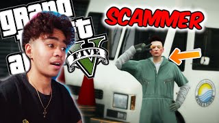 Being a quotSCAMMER ELECTRICIANquot sa GTA 5  Krizashley YT [upl. by Ellenohs]