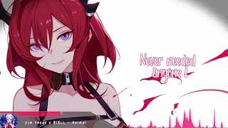 Nightcore  Animal Jim Yosef amp RIELL  Lyrics [upl. by Tse793]