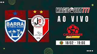 JOGO COMPLETO BARRA X JOINVILLE  9ª RODADA  CATARINENSE 2024 [upl. by Stafford323]