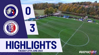 HIGHLIGHTS  Ashby Ivanhoe vs Hinckley LRFC  270623  2324 Season  Pre Season Friendly [upl. by Yesrej]